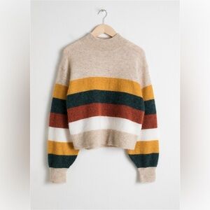 & Other Stories striped wool sweater
